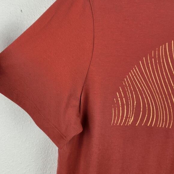 Goodfellow Mens Size Large, Divine Red, Screen Print Graphic Tee, Short Sleeve - Picture 6 of 9